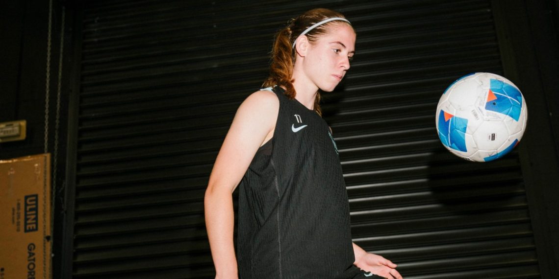 Contained in the lifetime of the NWSL’s youngest participant