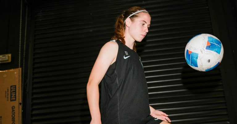 Contained in the lifetime of the NWSL’s youngest participant