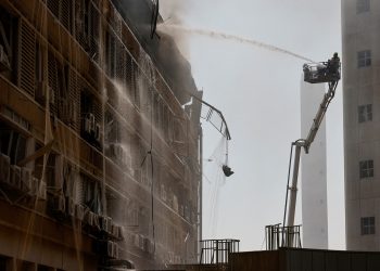 This was the second when the Iranian rocket impacts the Soroka Hospital in Beerscheba