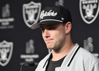 Brock Bowers broadcasts fascinating information on Wednesday