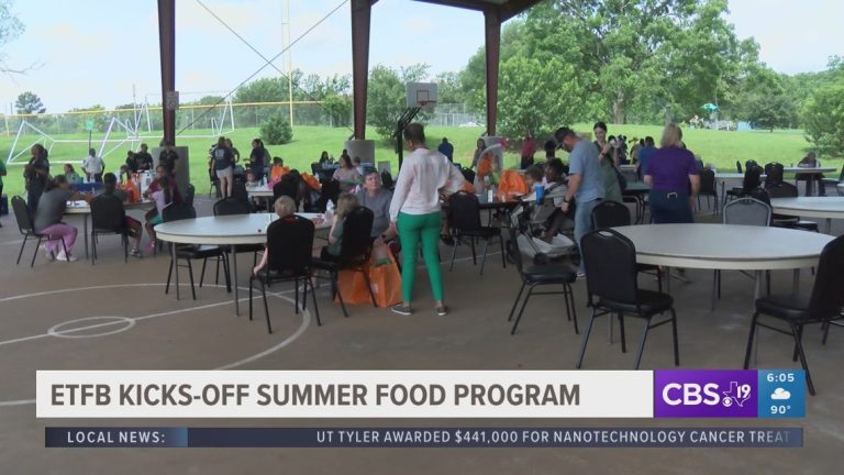 East Texas Meals Financial institution kicks off summer season meals program