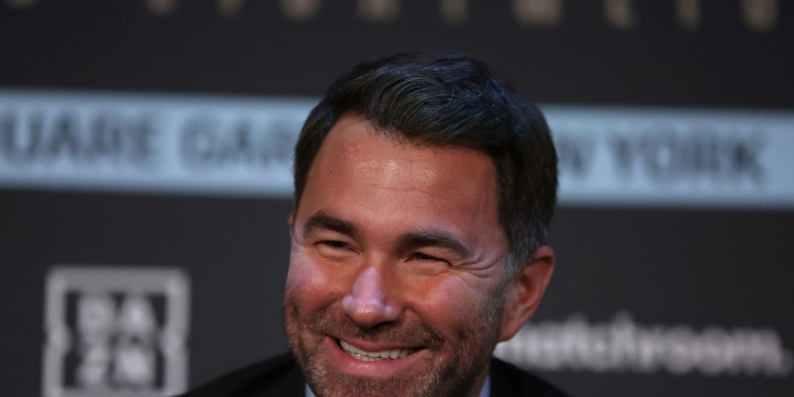 Eddie Hearn introduced one other main wrestle to the AT&T stadium: “That is at all times the dream”