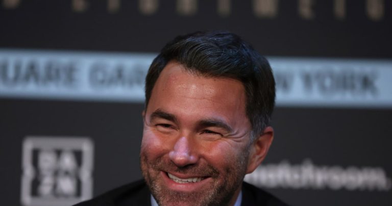 Eddie Hearn introduced one other main wrestle to the AT&T stadium: “That is at all times the dream”