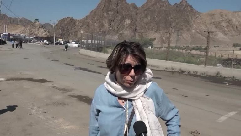 Iranians fleeing nation describe life below bombs and no web