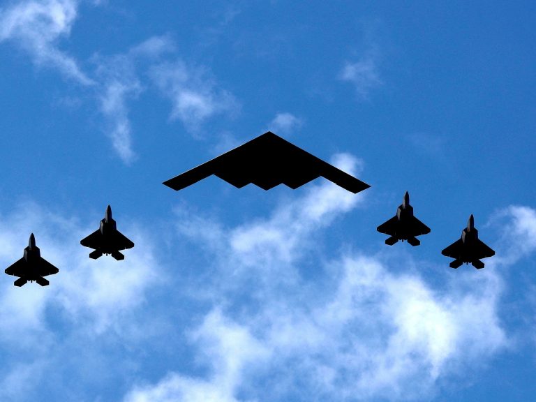 How was the biggest bombing of B-2 plane with which the US attacked nuclear objectives in Iran