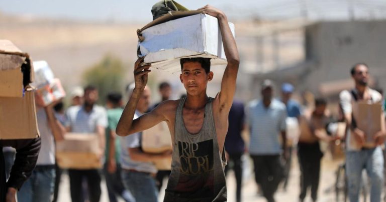 Gaza assist group says Hamas threatens it, pauses meals assist |