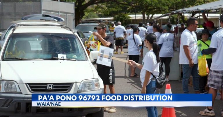 Waianae college students lead meals drive to fight youth violence – KITV