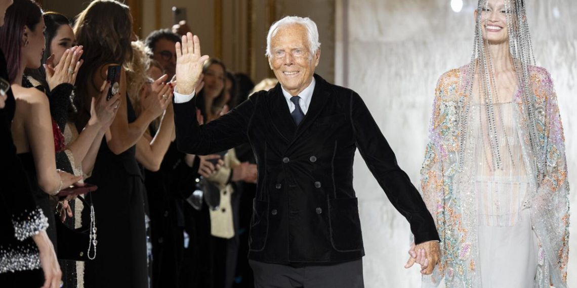 Giorgio Armani, 90, won’t attend runway reveals throughout Milan Style Week – The Killeen Day by day Herald