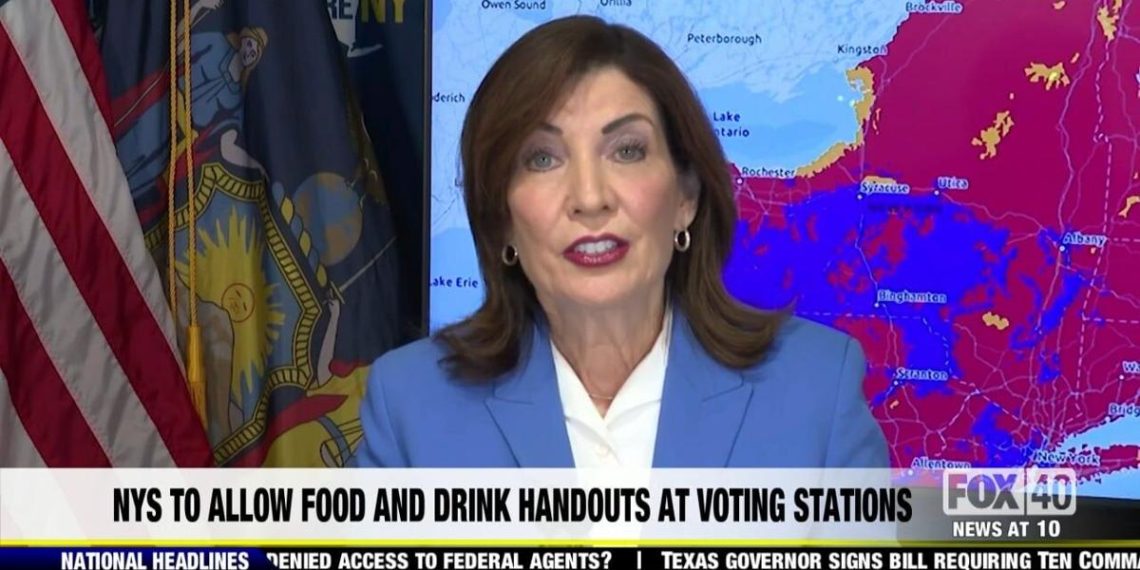 NYS to Permit Meals and Drink Handouts at Voting Stations | Information