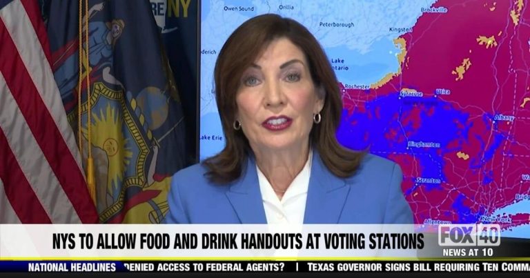 NYS to Permit Meals and Drink Handouts at Voting Stations | Information