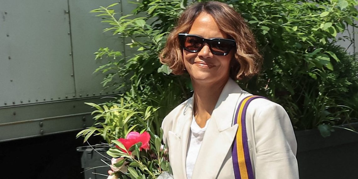 Halle Berry simply made a case for the return of ripped denims