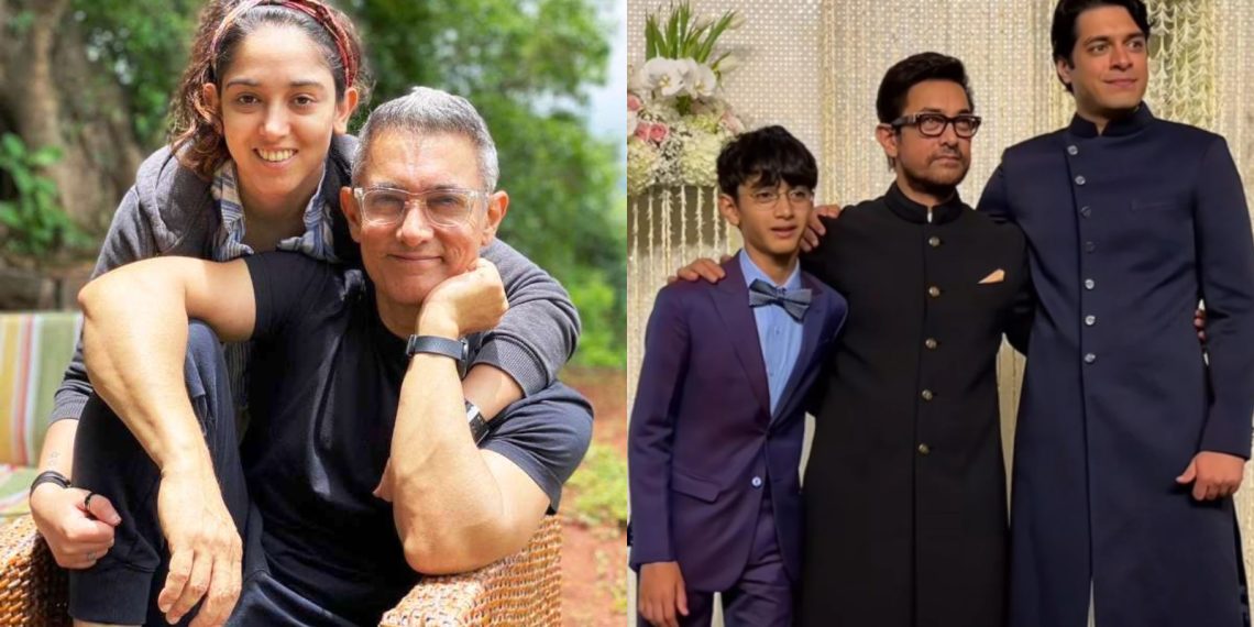 Aamir Khan reveals why his youngsters had been named Junaid, Ira and Azad Khan regardless of having Hindu wives: ‘I had no say in it’ | Bollywood