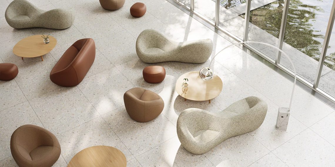 Jean Nouvel introduces curved locations referring to nature