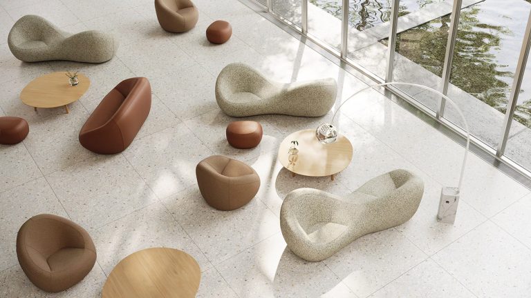 Jean Nouvel introduces curved locations referring to nature