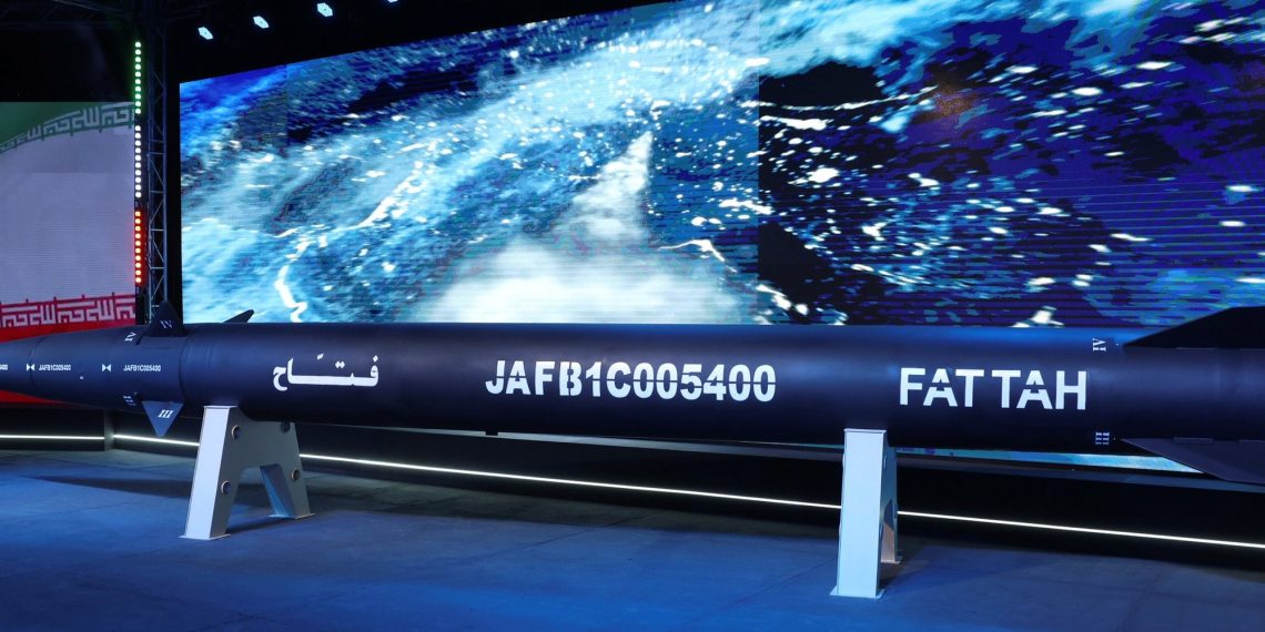 How are the Fattah 1 hyper-sound missiles that Iran began in opposition to Israel?