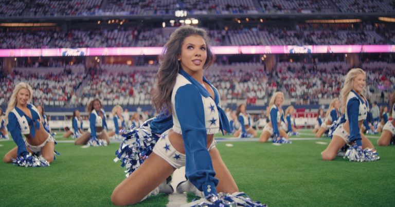 The place Chandi Dayle Stands With Dallas Cowboys Cheerleaders Now