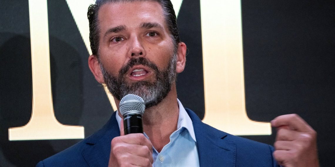 Donald Trump Jr. says transgender ‘motion’ is “probably the most violent home terrorist risk on this planet”