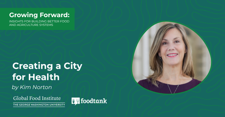 Making a Metropolis for Well being – Meals Tank