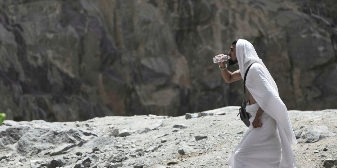 The “hash” begins, the annual pilgrimage to Mecca beneath the suffocating warmth of the desert