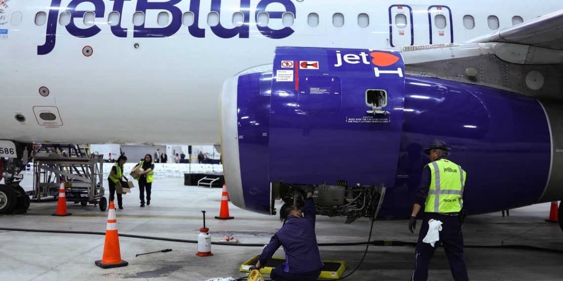 JetBlue is chopping flights and lowering employees hours as a result of individuals aren’t touring as a lot