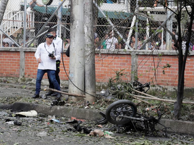 Explosives, bombs and a sniper, in 24 hours