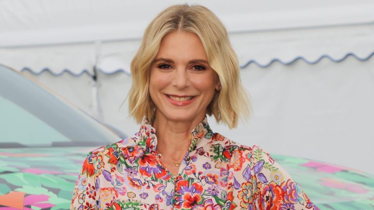 Overlook flats – Emilia Fox’s chunky trainers are so comfortable