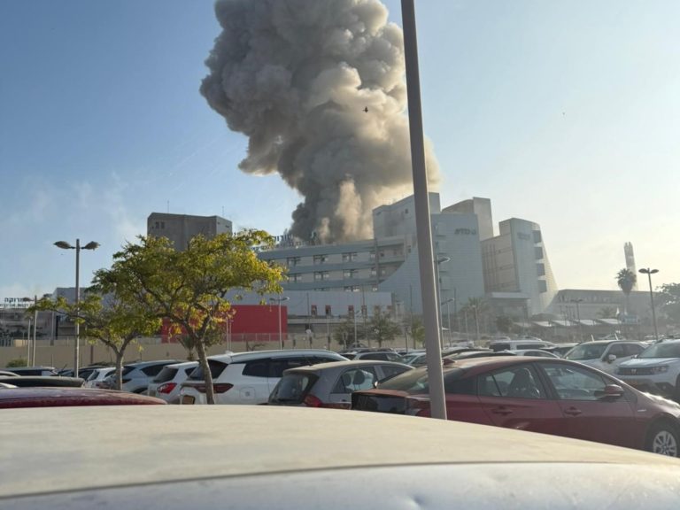 Iran bombarded the biggest hospital in southern Israel: there’s a danger of collapse