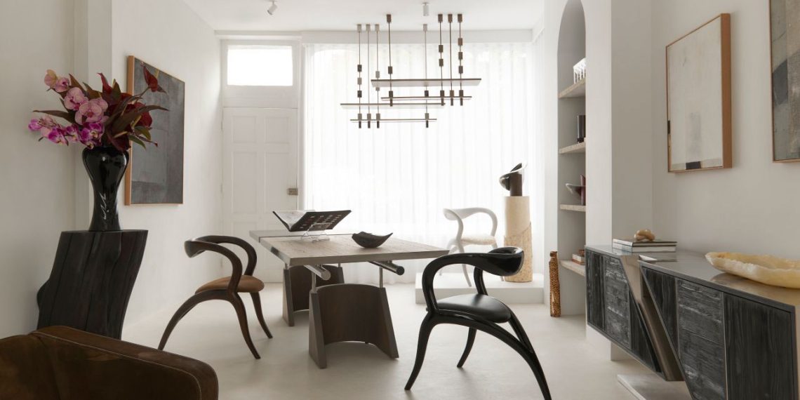 Miminated Mimi Shodeinde opens an area of bijou containers in London