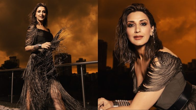 Sonali Bendre’s Fringe Costume And Bronzed Glam Look Is A Main Style Serve