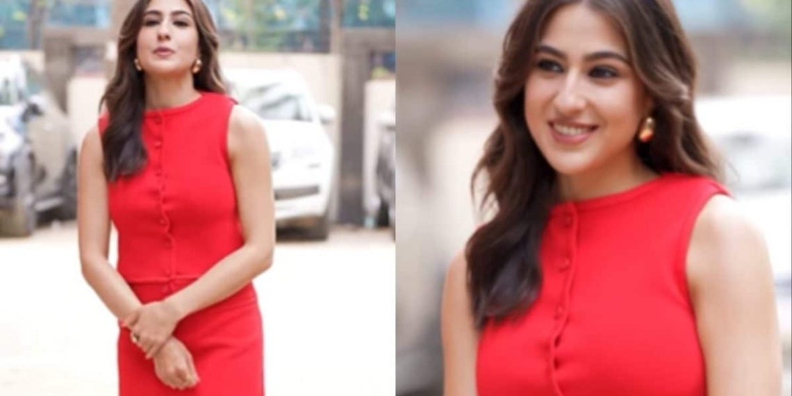 Sara Ali Khan Cures The Monsoon Blues In A Putting Pink High And Mini Skirt Set | Life-style Information