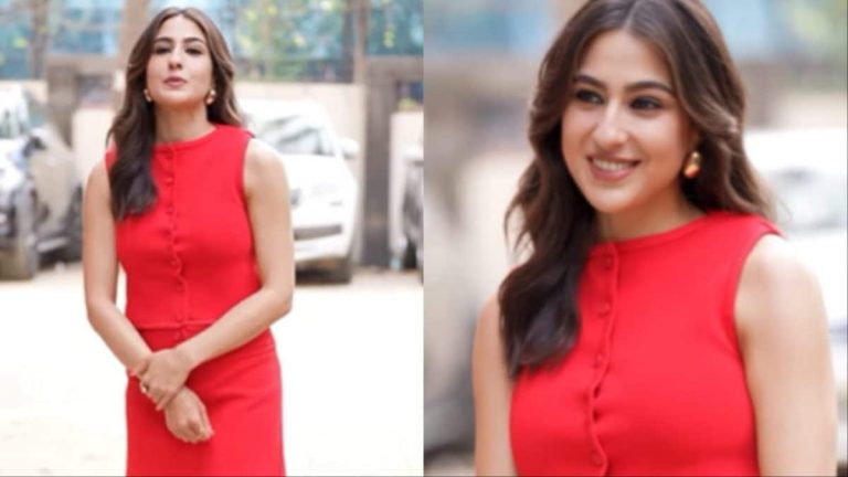 Sara Ali Khan Cures The Monsoon Blues In A Putting Pink High And Mini Skirt Set | Life-style Information