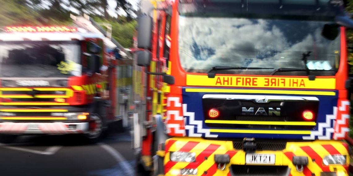 Waihi home hearth claims life, crews battle blaze