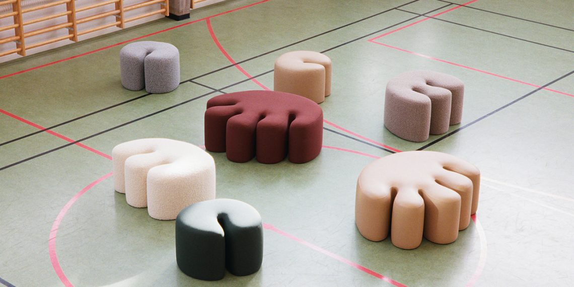 Palma Pouf de Kusheda Mensah for Tivu brings the surface in