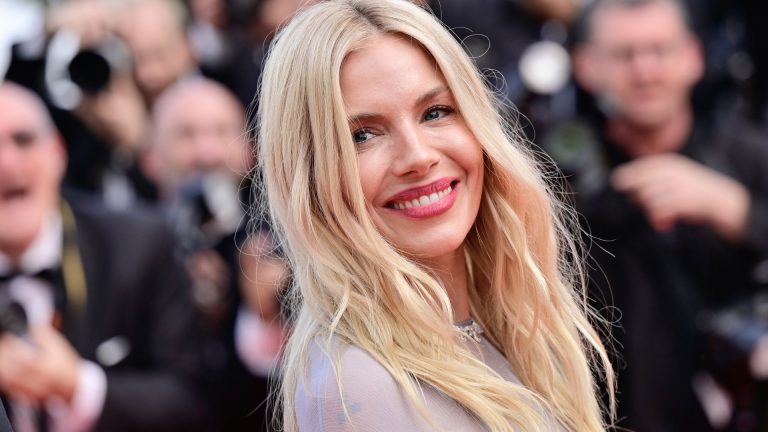 Sienna Miller’s cami gown is ideal for the heatwave