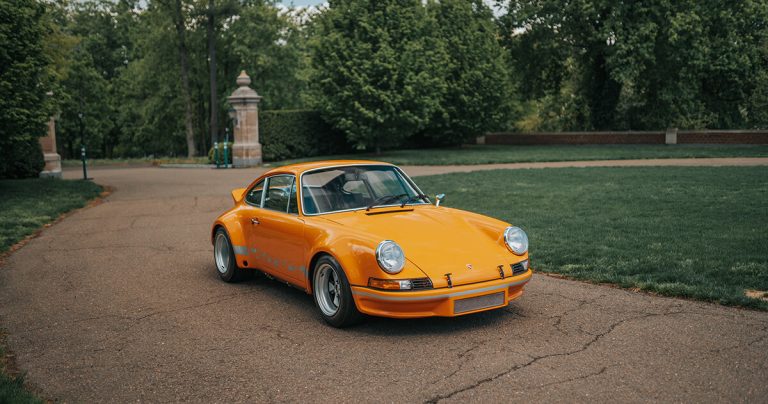 The RSR venture invigorates 1986 Porsche 911 within the age of the 70s “Sign Orange”
