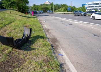 Girl passenger, 18, clings to life after falling off moped in Bronx crash; driver speeds off