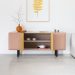 Tacito SideBoard of Alessandro Stabile redefines hinges