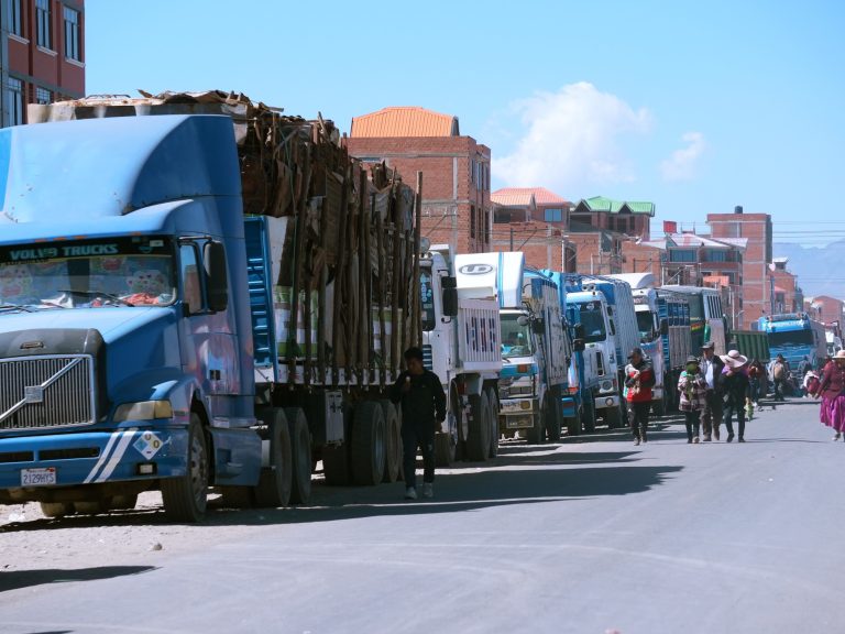 1000’s of drivers march in Bolivia in protest towards the shortage of  and gasoline