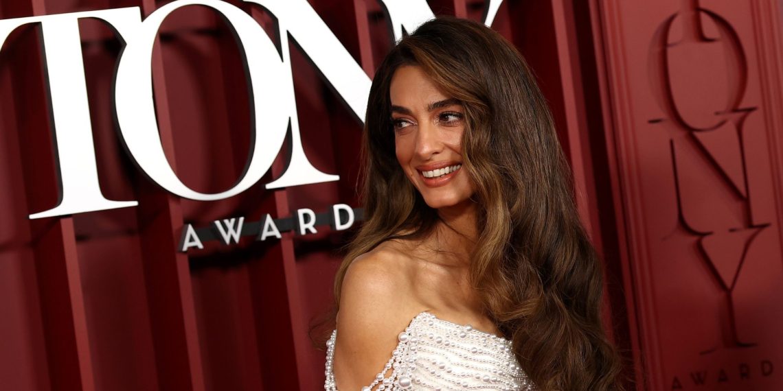 Amal Clooney introduced pearls updated in probably the most surprising manner