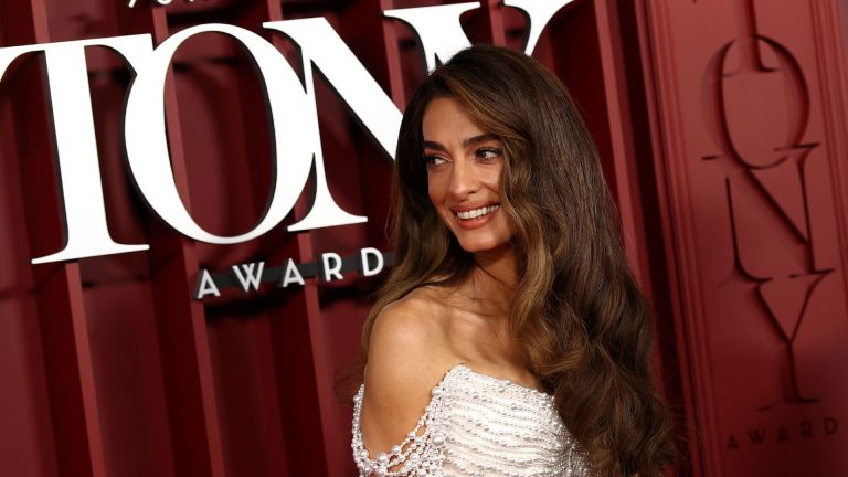 Amal Clooney introduced pearls updated in probably the most surprising manner