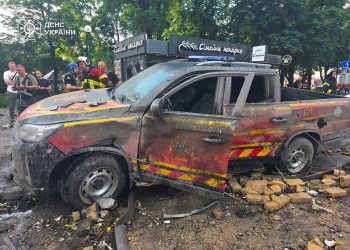 Russia Bombardea Kyiv with 400 drones and 40 rockets after Putin had promised revenge for the “Spinnweb” operation