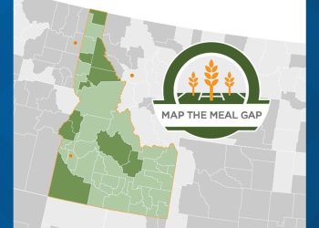 ‘Map the Meal Hole’ report reveals disparity in meals insecurity in North Idaho