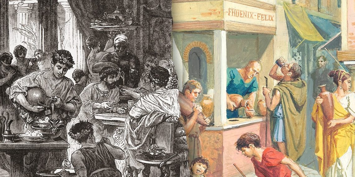 Historical Roman quick meals included thrushes and various meats, new research reveals