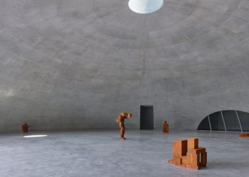 Tadao Ando’s concrete dome for Antony Gormley exhibition in Korea
