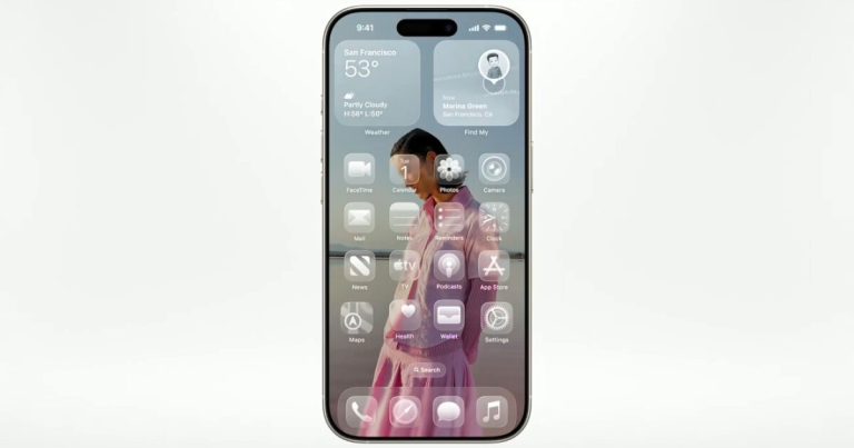 IU of apple liquid glass makes iOS 26 purposes and buttons be clear