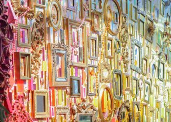 In tapestries with immersive media, Lillian Blades displays on the mannequin and presence-colosal