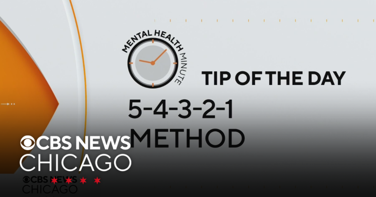 5-Four-Three-2-1 technique on your psychological well being
