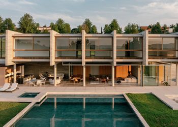 FGMF concrete architects Home Aroiira Frames of Brazilian panorama