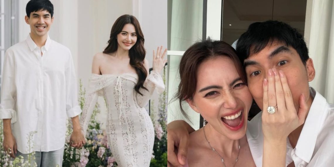 Thai actress Davika Hoorne engaged to actor-screenwriter Ter Chantavit