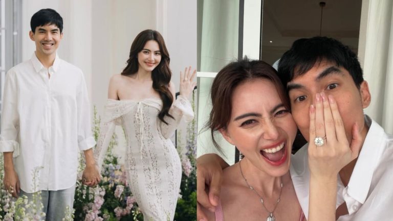 Thai actress Davika Hoorne engaged to actor-screenwriter Ter Chantavit